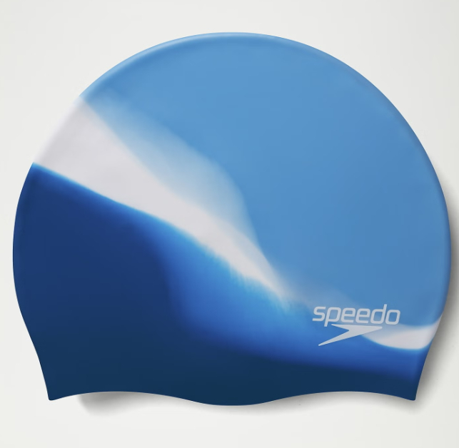 Шапочка для плавання Speedo multi colour silc cap au blue/blue, Розмір: один (MD)