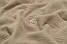 Муслін однотонний двошаровий жатий, колір кава з молоком, ширина 135 см, фото 3