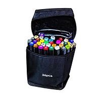 Набор из 36 двухсторонних маркеров для рисования и скетчинга Sketching markers Touch в сумке at