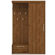 Шафа-купе в передпокій SZF130 Агата Gerbor Горіх верона