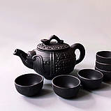 Чайний керамічний набір для китайської чайної церемонії на 6 персон Слон, фото 2