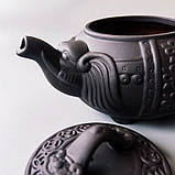Чайний керамічний набір для китайської чайної церемонії на 6 персон Слон, фото 4