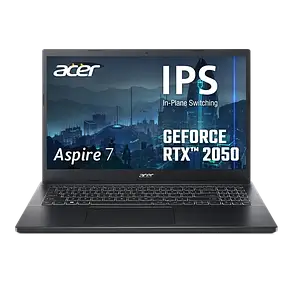 Ноутбук Acer Aspire 7 A715-76G-737K (NH.QN4EU.004) Charcoal Black / Intel Core i7-12650H / RAM 16 ГБ / SSD 1 Т