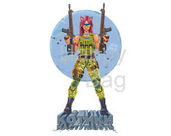 Схема для вишивання бісером ТМ HAPPYBAG Котики наступають ГГ-032