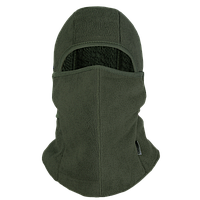 Балаклава тактична чоловіча флісова тепла маска для військовослужбовців Camotec Pro Nord Fleecee Чорний EK-77