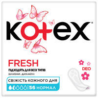 Щоденні прокладки Kotex Normal Deo 56 шт. (5029053548234\/5029053548098)