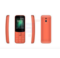 Телефон ODSCN 8110 кнопочный дисплей 1,77 дюйма, две SIM-карты оранжевый