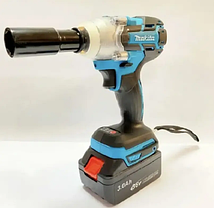 Акумуляторний гайковерт Makita DTW285 36v: 3Ah : 300Hm: Безщітковий, фото 3