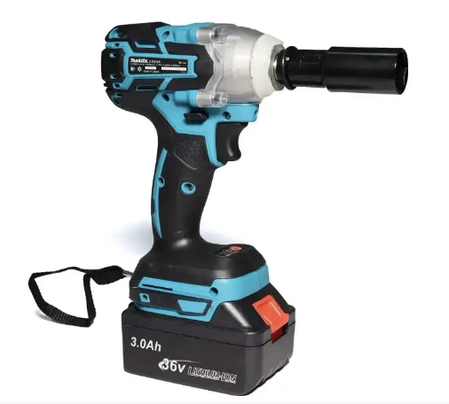 Акумуляторний гайковерт Makita DTW285 36v: 3Ah : 300Hm: Безщітковий, фото 1