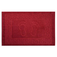 Рушник Home Line махровий килимок Ніжки червоний 50х70 см 135806 OIU