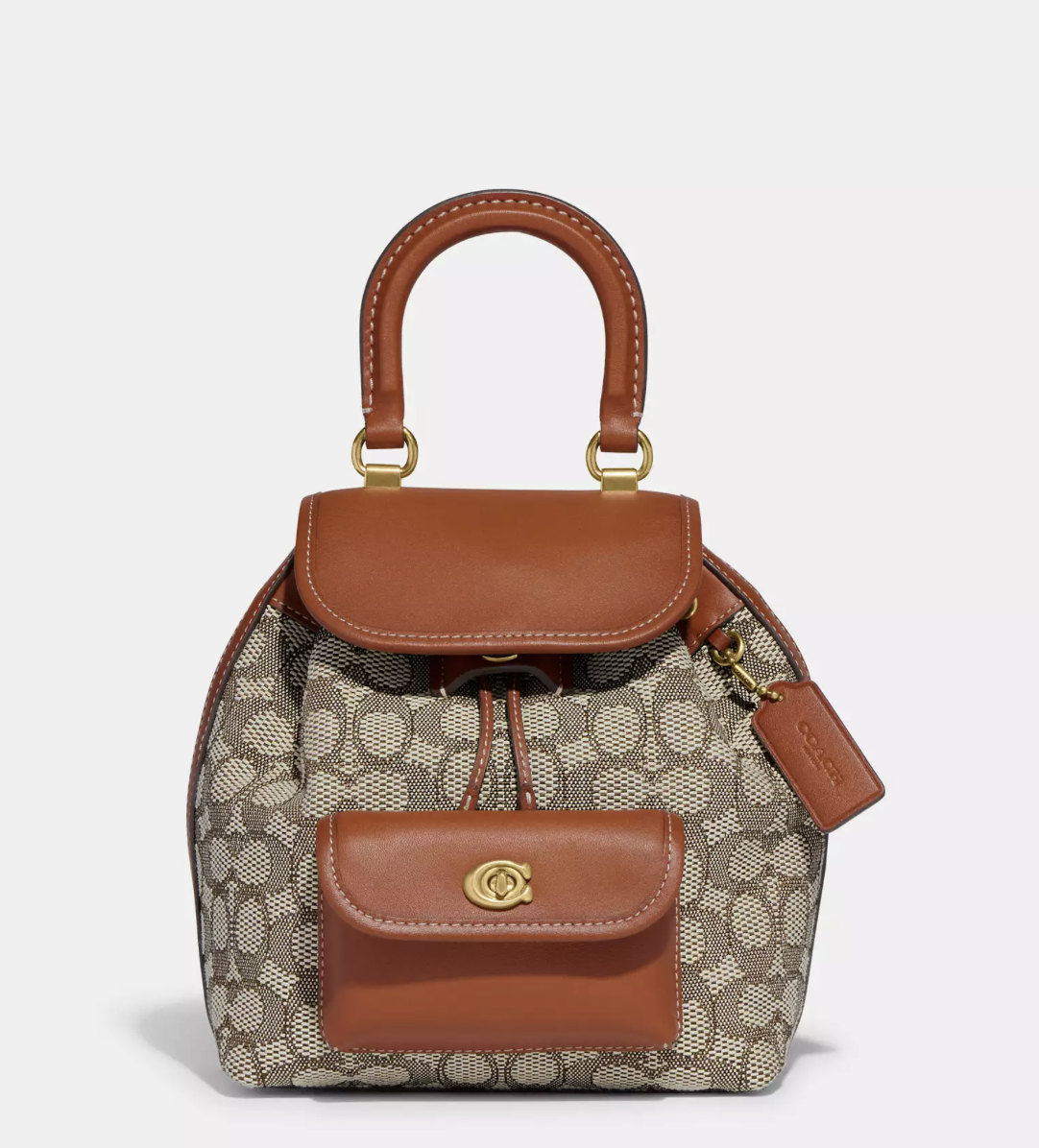 Жіночий Рюкзак Coach Riya Backpack 21 Signature. (353)