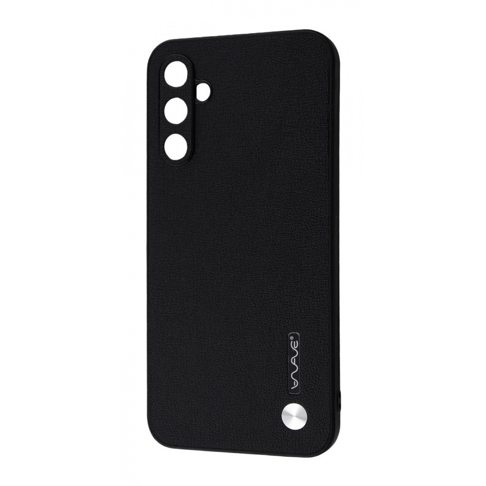 Чохол WAVE Leather Case Samsung Galaxy M34 5G Black, фото 1
