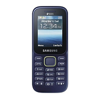 Мобильный телефон Samsung B310 кнопочный на 2 SIM синий