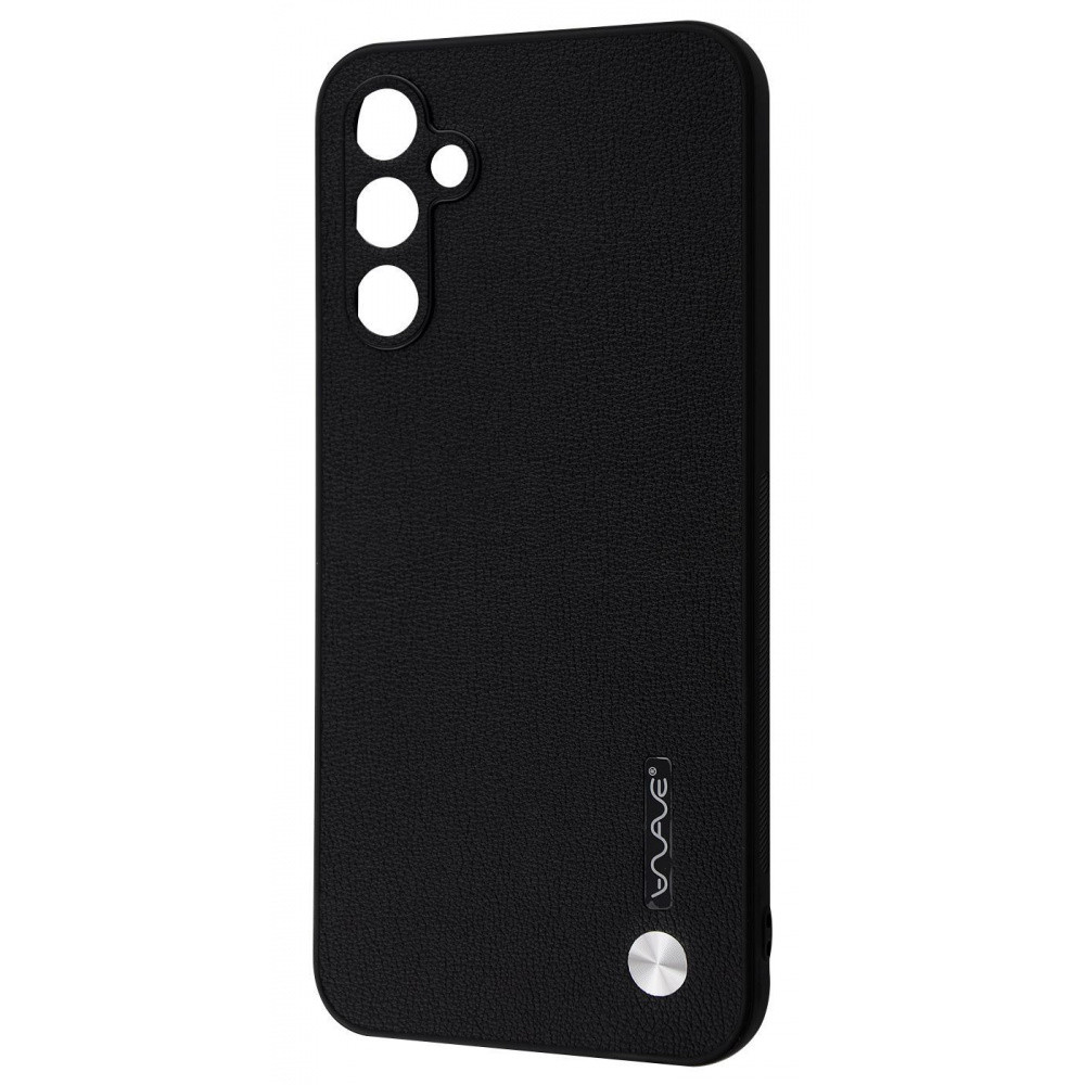 Чохол WAVE Leather Case Samsung Galaxy M14 Black, фото 1
