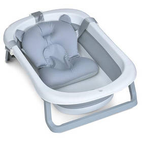 Ванночка дитяча складна на ніжках ME 1151 PLUS El Camino Сірий
