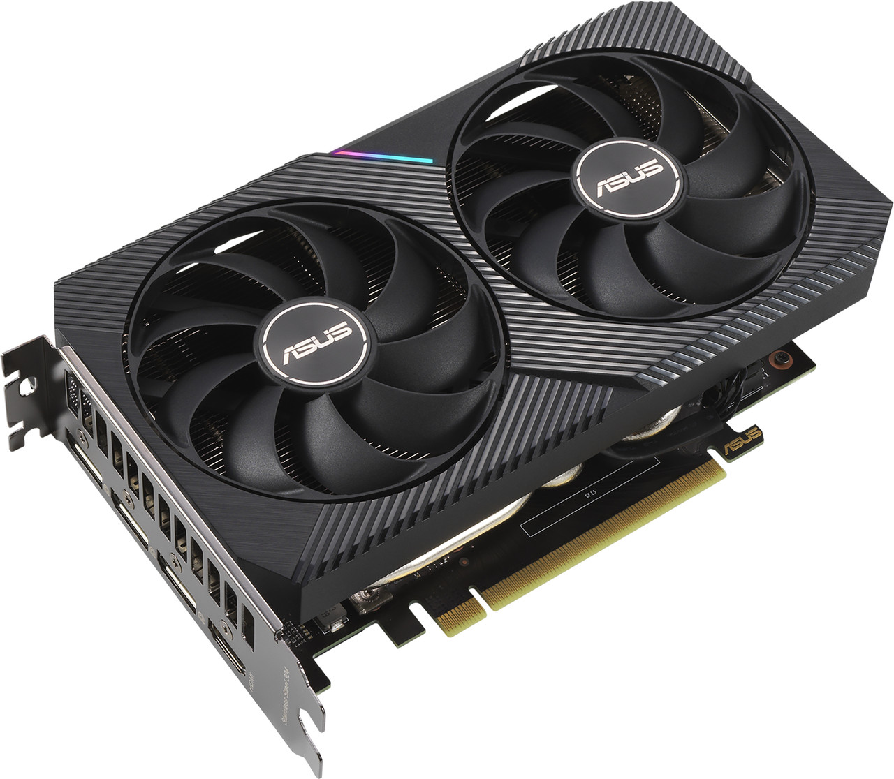 Відеокарта Asus PCI-Ex GeForce RTX 3060 Dual OC V2 LHR 12GB GDDR6 (192bit) (1837/15000) (1 x HDMI, 3 x Display