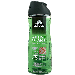 Шампунь-гель для душу чоловічий 3в1 Адідас Adidas active start 400ml 12шт/ящ (Код: 00-00016260)