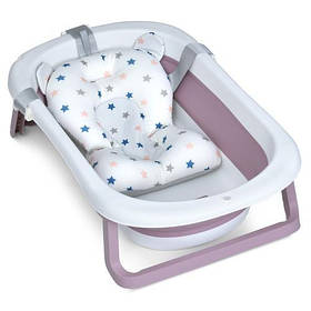 Ванночка дитяча складна на ніжках ME 1151 PLUS El Camino Рожевий
