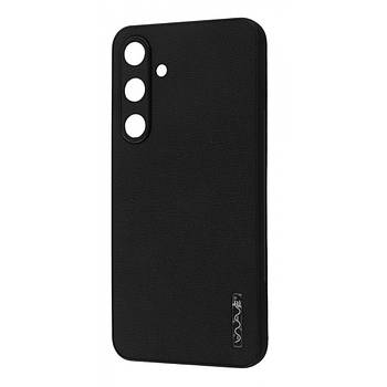 Чохол WAVE Leather Case Samsung Galaxy S24 Plus Black