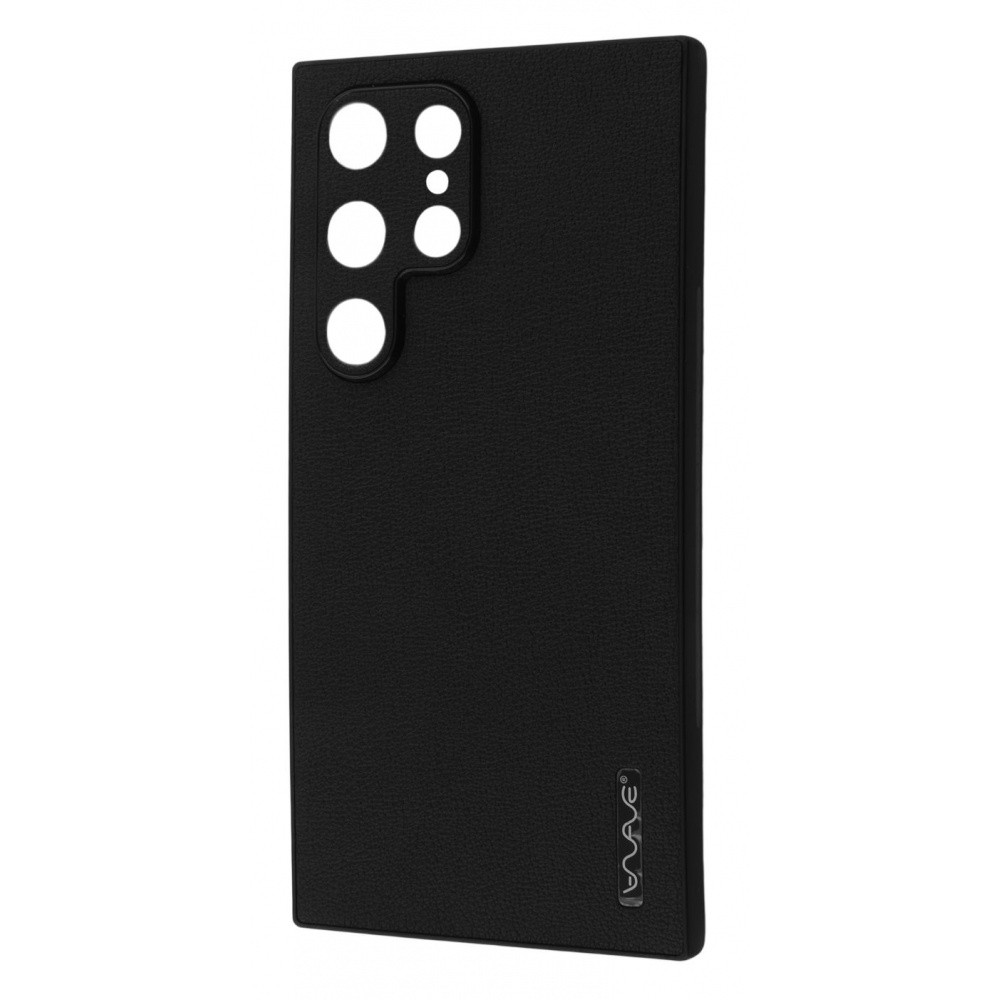 Чохол WAVE Leather Case Samsung Galaxy S24 Ultra Black, фото 1