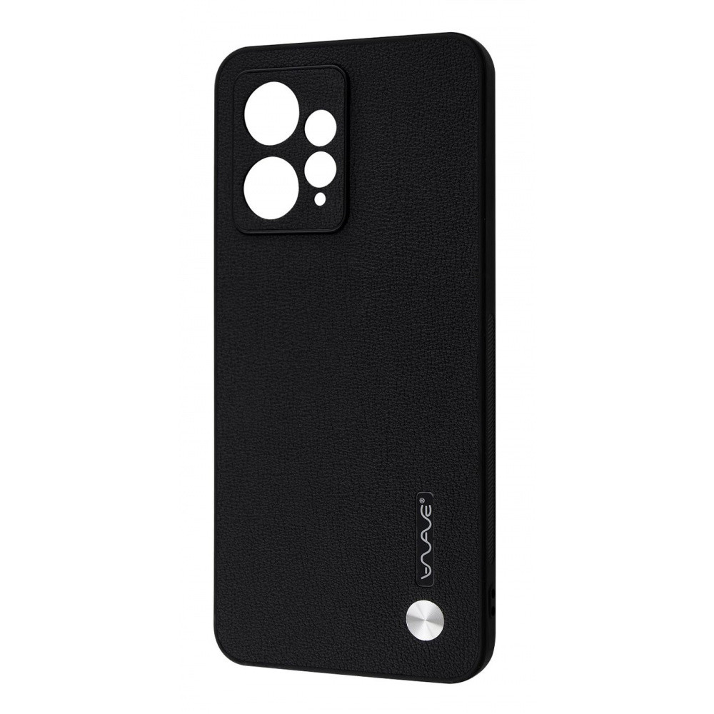 Чохол WAVE Leather Case Xiaomi Redmi Note 12 4G Black, фото 1