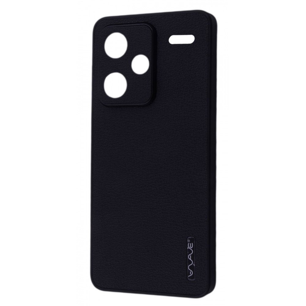 Чохол WAVE Leather Case Xiaomi Redmi Note 13 Pro+ Black