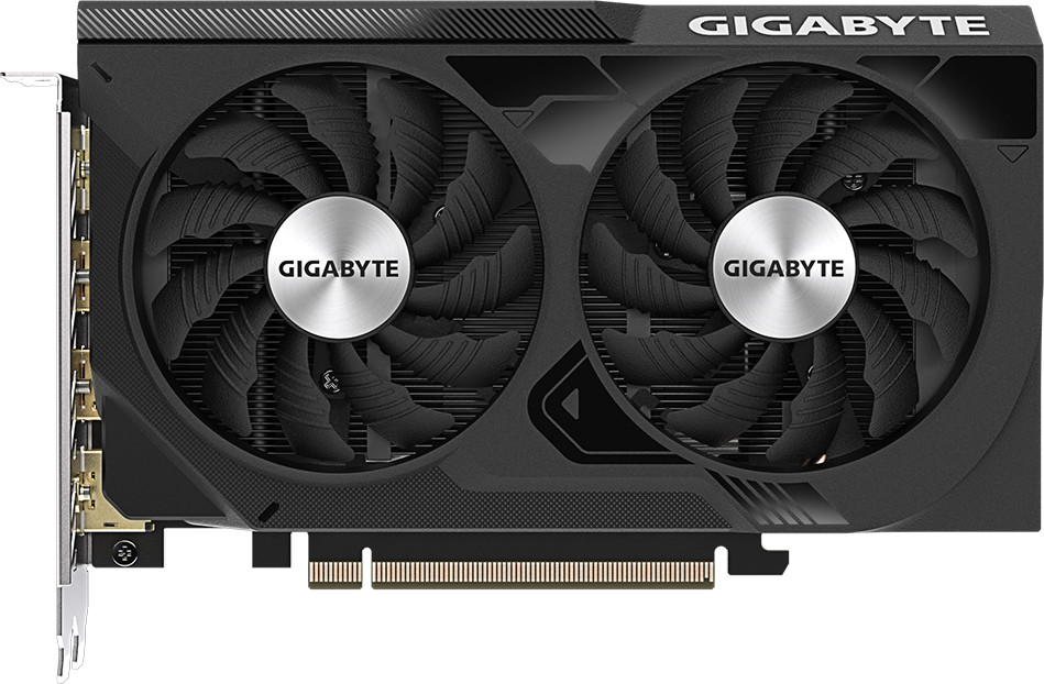 Відеокарта Gigabyte PCI-Ex GeForce RTX 4060 Windforce OC 8GB GDDR6 (128bit) (2475/17000) (2 x HDMI, 2 x Displa