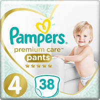 Подгузники Pampers Premium Care Pants Maxi Размер 4 9-15 кг 38 шт 8001090759832 OIU