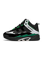 Adidas Originals Niteball High Black White Green Fur