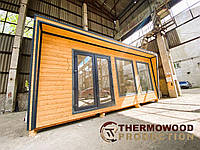 Мобильный модульный офис, павильон, кафе 7,0х4,5х3,2м от производителя Thermowood Production