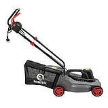 Газонокосарка INTERTOOL DT-2260 електрична 1.2кВт, 3300об/хв, ширина захвату 320мм, висота зрізу 27/45/52мм, 30 літрів, фото 4