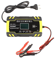 Зарядное устройство для автомобильного аккумулятора Foxsur 12V-8A/24V4A