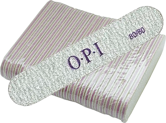 Пилочки для нігтів OPI 80/80, міні (25 шт)