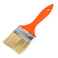 Пензель флейцевий Polax 3", змішаний ворс, пластикова ручка, тип "Еко" (05-006)