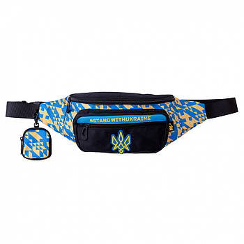 Сумка-бананка на пояс Yes Тризуб SP-29 (559689)