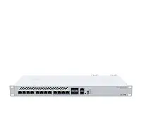 Коммутатор MikroTik CRS312-4C+8XG-RM (8xGE PoE, 4xCombo, USB, 1хRJ45)