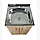 Тумба з мийкою 50х50 см Дуб сонома в комплекті із змішувачем і сифоном для кухні, фото 5
