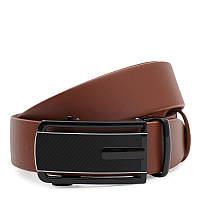 Мужской кожаный ремень Borsa Leather 115v1genav39-light brown Mega