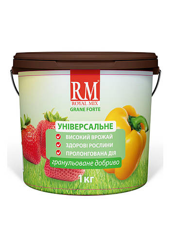 Добриво Royal Mix універсальне (N-12;P-11;K-18;Mg-2,7;S-20+мікроелем.) 1 кг, Агрохімпак, фото 1