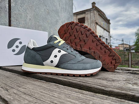 Чоловічі кросівки Saucony Jazz Original 2044-695s Green White зелені Оригінал, фото 1