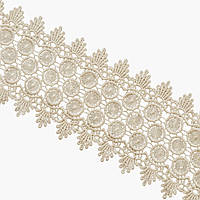 Мереживо макраме 11 см колір - молочний