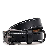 Женский кожаный ремень Borsa Leather CV1ZK-007bl-black Mega