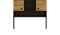 Надстройка для стола Эверест Соната венге темный + дуб крафт золотой (DTM-2155)