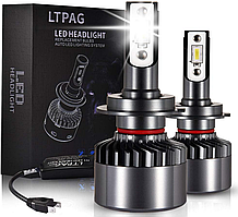 Автомобільні світлодіодні фари LTPAG фари головного світла змінний комплект з цоколем H7 12000лм 72W 6000K