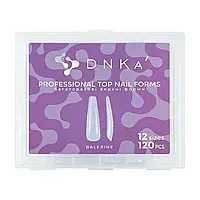 Верхние формы для наращивания Балерина DNKa Top Nail Forms Ballerina 120 шт