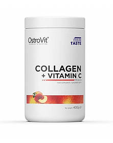 Колаген +Вітамін С, Collagen + Vitamin C, OstroVit 400 г