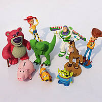Набор фигурок История игрушек RESTEQ 9 шт. Игровые фигурки из мультфильма Toy Story. Игрушка Toy Story