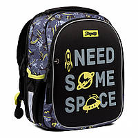 Рюкзак школьный каркасный (M, 38х30х14см) 1Вересня S-107 Space 552005