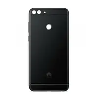 Задняя крышка Huawei P Smart 2017 / Enjoy 7s black (со стеклом камеры)