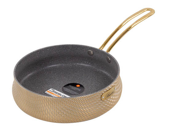 Сковорода антипригарна Brioni Elegance 24х6 см 4 мм завтовшки 1764-035 VE, фото 1